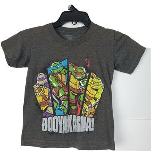 Teenage Mutant Ninja Turtles TMNT Short Sleeve T-Shirt‎ Size XS Gray